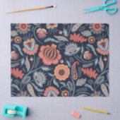 Weefsel of Decoupage papier - Boho Bold Bloemen Bl (Craft)