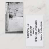 Weefsel op betonstaal Visitekaartje (Voorkant / Achterkant)