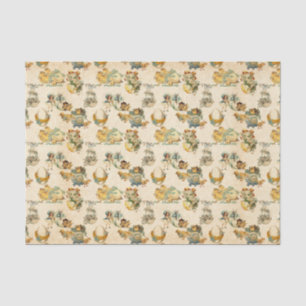  weefsel van gemengde patroonpartijen bij Pasen Tissuepapier