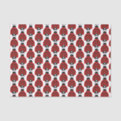 Weefsel van kleine ladybug-meisjes tissuepapier (Voorkant)