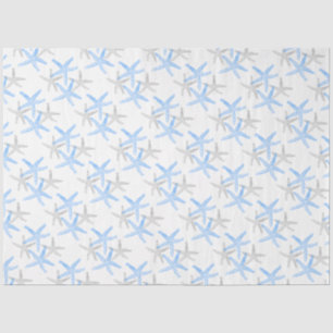 Weefselcadeau, snowflak, kerstmis tissuepapier