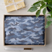 Weefseldocument Blauw Leger Tissuepapier (Geschenk)