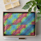 Weefseldocument Regenboogtulp #2 Tissuepapier (Geschenk)