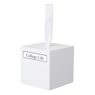 weefselhouder kubus ornament