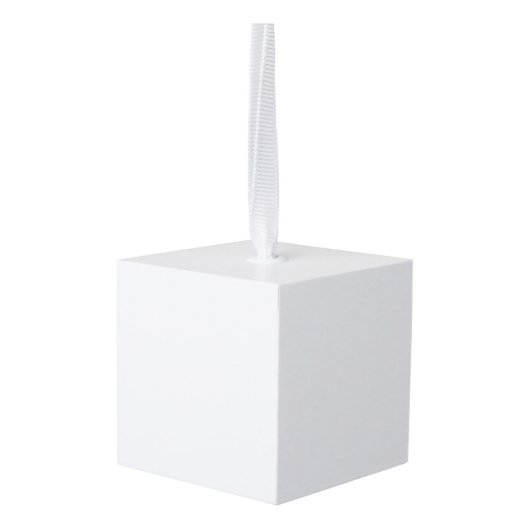 weefselhouder kubus ornament (Achter hoekig)