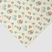 Weefselpapier (3)  speelgoed Gele achtergrond Tissuepapier (Detail)