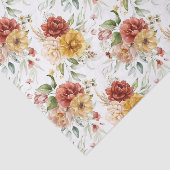 Weefselpapier 3 vellen, Dutch Still Life Floral Ar Tissuepapier (Detail)