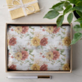 Weefselpapier 3 vellen, Dutch Still Life Floral Ar Tissuepapier (Geschenk)