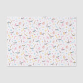 Weefselpapier 3-vellen, naam Pasen Spring Pattern Tissuepapier (Voorkant)