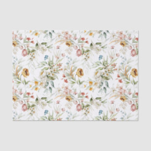 Weefselpapier 3 Waterverf pioenen Nederlands still Tissuepapier