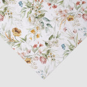 Weefselpapier 3 Waterverf pioenen Nederlands still Tissuepapier (Detail)