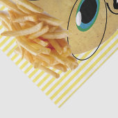 Weefselpapier Aardappelmoes, Franse bessen Tissuepapier (Detail)