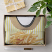 Weefselpapier Aardappelmoes, Franse bessen Tissuepapier (Geschenk)