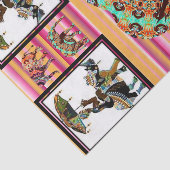 Weefselpapier Afrikaanse vrouwen olifant Tissuepapier (Detail)