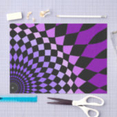 Weefselpapier "Alice Floor" Paars Tissuepapier (Craft)