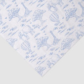 Weefselpapier baby shower tissuepapier (Detail)