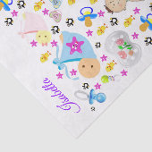 Weefselpapier Binky Pacifier Tissuepapier (Detail)