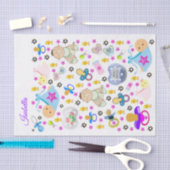 Weefselpapier Binky Pacifier Tissuepapier (Craft)