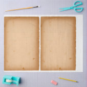 WEEFSELPAPIER : DÉCOUPAGE ; OUD PAPIER (Craft)