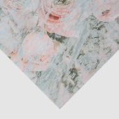 WEEFSELPAPIER : DECOUPAGINA LAYERED : PEONIES TISSUEPAPIER (Detail)