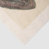 WEEFSELPAPIER : EGON SCHIELE : PORTRAIT VAN VROUWE TISSUEPAPIER (Detail)