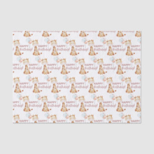 Weefselpapier Giraffe Tissuepapier