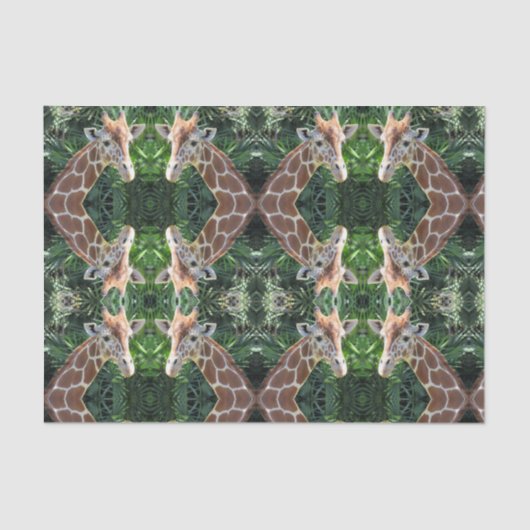 Weefselpapier Giraffe Tissuepapier (Voorkant)