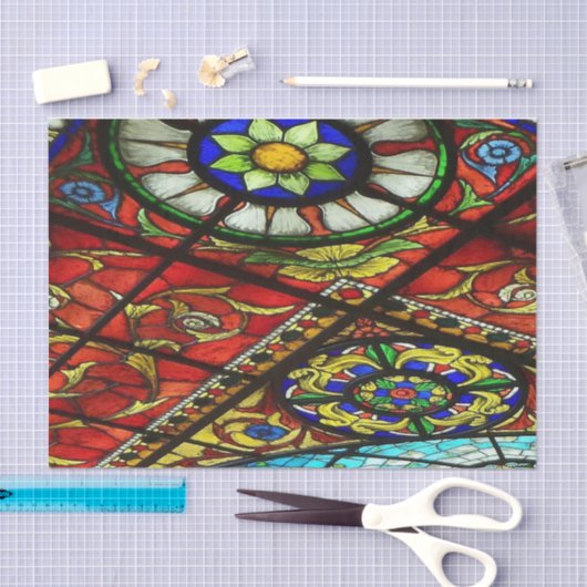 Weefselpapier Glas in lood Tissuepapier (Craft)