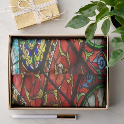 Weefselpapier Glas in lood Tissuepapier (Geschenk)