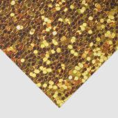 Weefselpapier/goudglitter Tissuepapier (Detail)