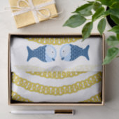 Weefselpapier, goudketvis tissuepapier (Geschenk)