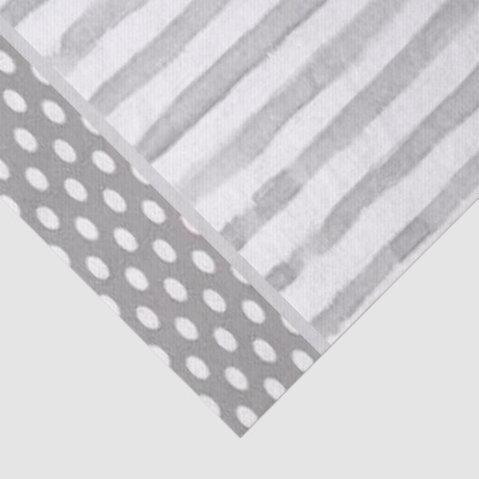 Weefselpapier, grijze strips tissuepapier (Detail)