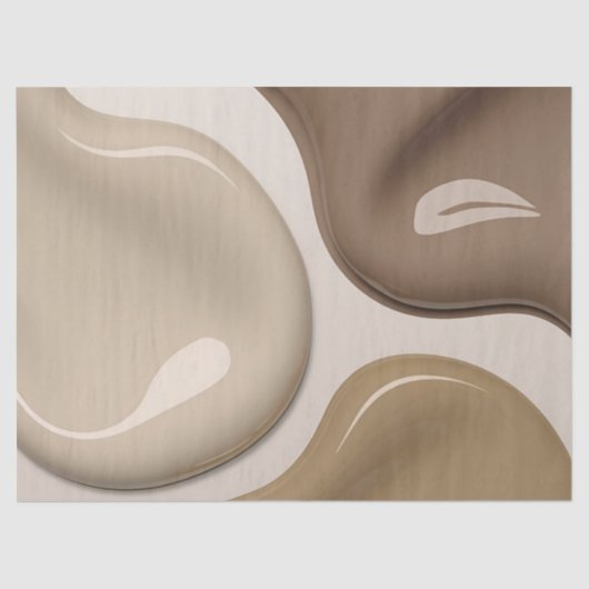 Weefselpapier in stijlvolle abstracte vormgeving tissuepapier (Voorkant)