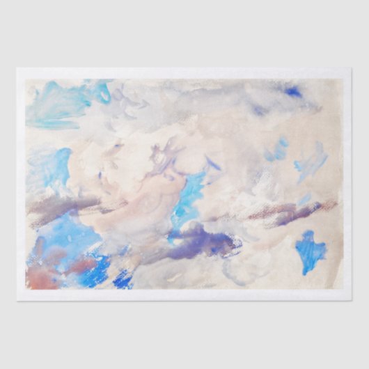 WEEFSELPAPIER: JOHN SINGER SARGENT: SKY TISSUEPAPIER (Voorkant)