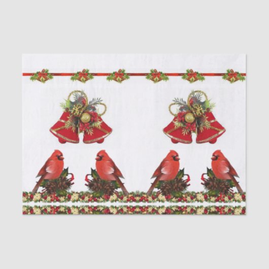 Weefselpapier Kerstmis Tissuepapier (Voorkant)