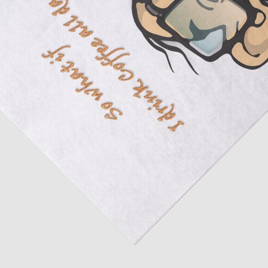 Weefselpapier Koffieadvies Tissuepapier (Detail)