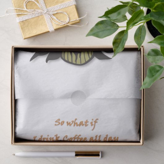 Weefselpapier Koffieadvies Tissuepapier (Geschenk)