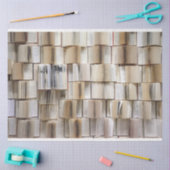 Weefselpapier met achtergrond open boek tissuepapier (Craft)