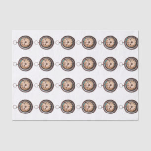 Weefselpapier met Afbeelding van de oude poot Tissuepapier