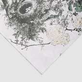 WEEFSELPAPIER MET ANGEL EN VOGELS TISSUEPAPIER (Detail)