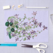 Weefselpapier met blauwe en gewelddadige drijvende tissuepapier (Craft)