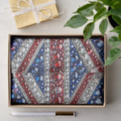 Weefselpapier met Britse kleuren ontwerp Tissuepapier (Geschenk)