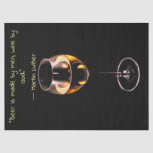 Weefselpapier met citaat van Martin Luther Tissuepapier