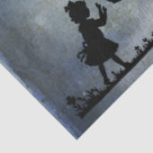 Weefselpapier met maan en kinderspel tissuepapier (Detail)