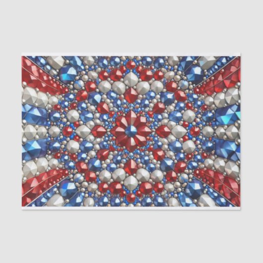 Weefselpapier met Nederlandse kleuren design Tissuepapier (Voorkant)