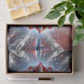 Weefselpapier met Noorse kleuren ontwerp Tissuepapier (Geschenk)