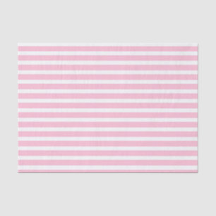Weefselpapier met zachte roze en witte strepen tissuepapier