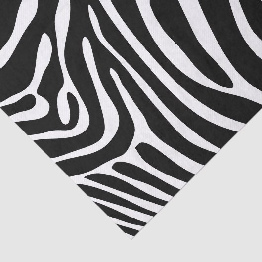 Weefselpapier met Zebra Stripes Tissuepapier (Detail)