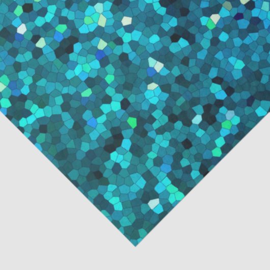 Weefselpapier Mosaic Sparkley Textuur Tissuepapier (Detail)