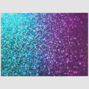 Weefselpapier Mosaic Sparkley Textuur Tissuepapier